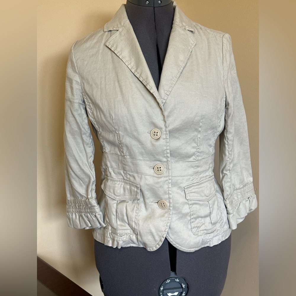 🏆4/$30 Women's kaki Blazer